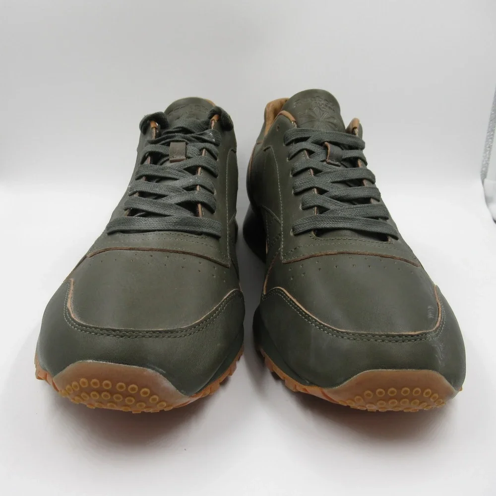 Reebok Classic Leather Kendrick Lamar TDE Olive Green Mens 13 BS7465